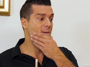 Анал на бильярдном столе с роскошной американкой